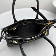 Prada Mini Bonnie Bag Black 24x8.5x13cm - 2