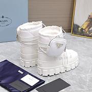 Prada Mini Bonnie Bag White 24x8.5x13cm - 3