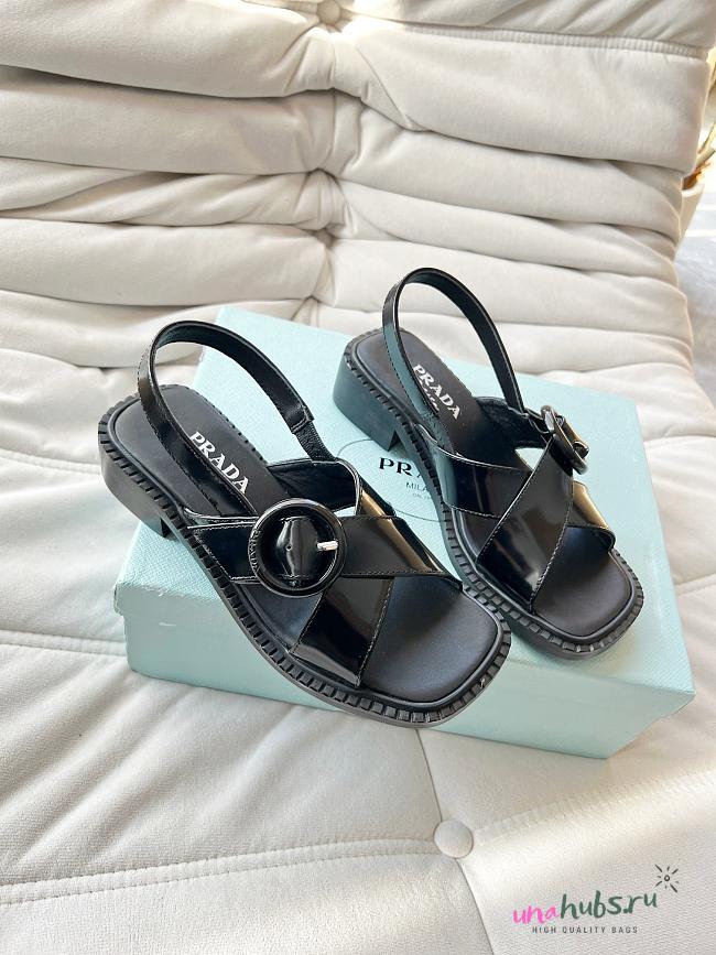 Prada Black Sandal - 1