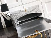 Chanel Coco Handle Silver Gold Lambskin 23cm - 6