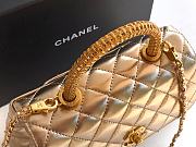 Chanel Coco Handle Gold Lambskin 23cm - 5