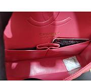 Chanel Medium Flap Bag Caviar Gold Pink 25cm - 4