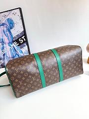 Louis Vuitton LV Monogram Green Keepall 50x29x23cm - 4
