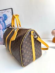 Louis Vuitton LV Monogram Yellow Keepall 50x29x23cm - 4