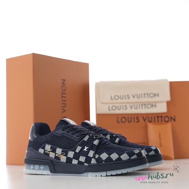 Louis Vuitton LV Trainer Sneaker Blue - 1