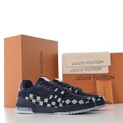 Louis Vuitton LV Trainer Sneaker Blue - 1