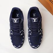 Louis Vuitton LV Trainer Sneaker Blue - 4