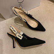 Dior J’adior Slingback Pump Black Fabric - 3
