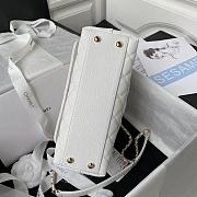 Chanel Coco Handle White 23cm - 5