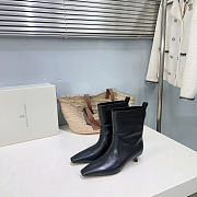 Brunello Cucinelli Black Leather Boot 3.5cm - 2
