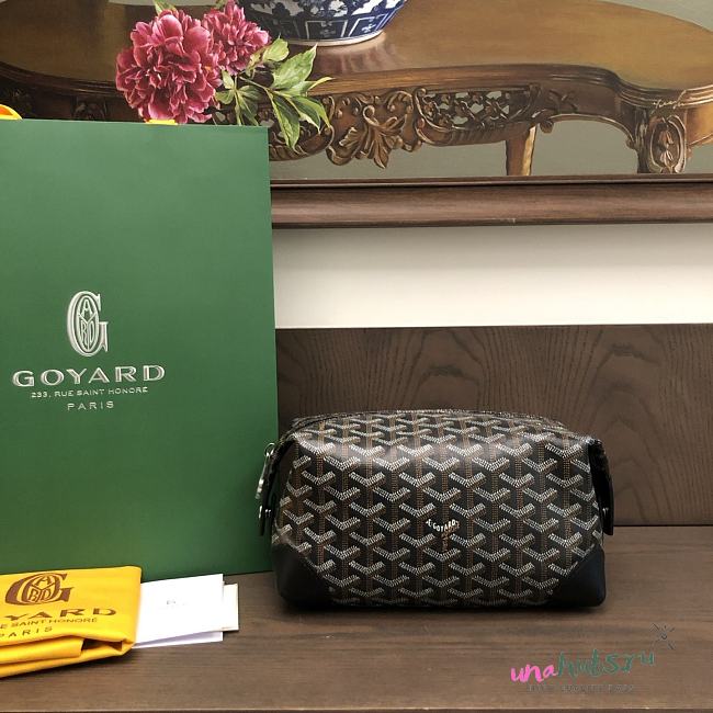 Goyard toiletry bag black 24x13x12cm - 1