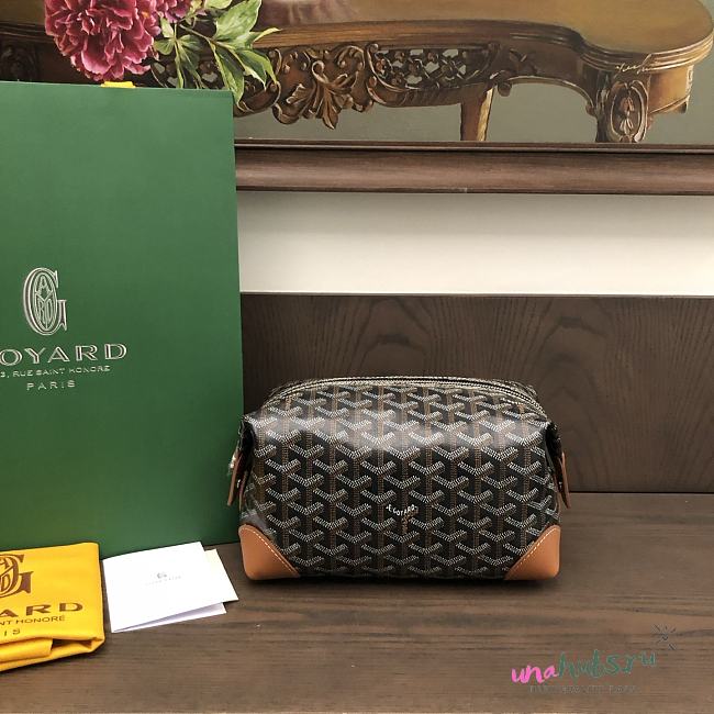 Goyard toiletry bag brown 24x13x12cm - 1