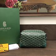 Goyard toiletry bag green 24x13x12cm - 1