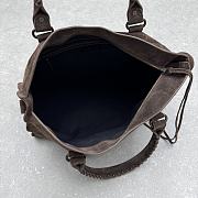 Balenciaga City Bag Brown Suede 38x10x27cm - 2