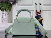 Louis Vuitton LV Mini Capucines Green 21x13.6x8cm - 2