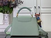 Louis Vuitton LV Capucines BB Green 27cm - 2