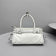 Prada Mini Bonnie White Bag 24x8.5x13cm - 3