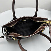 Prada Mini Bonnie Brown Bag 24x8.5x13cm - 2