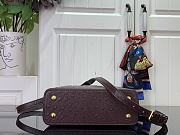 Louis Vuitton LV Mini Capucines Burgundy 21cm - 5