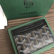 Goyard Saint Sulpice Card Holder In Black - 10.5*8cm - 1