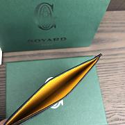 Goyard Saint Sulpice Card Holder In Black - 10.5*8cm - 3