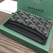 Goyard Saint Sulpice Card Holder In Black - 10.5*8cm - 2
