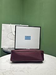Prada Re-Edition Bag Burgundy 22x18x6.5cm - 4
