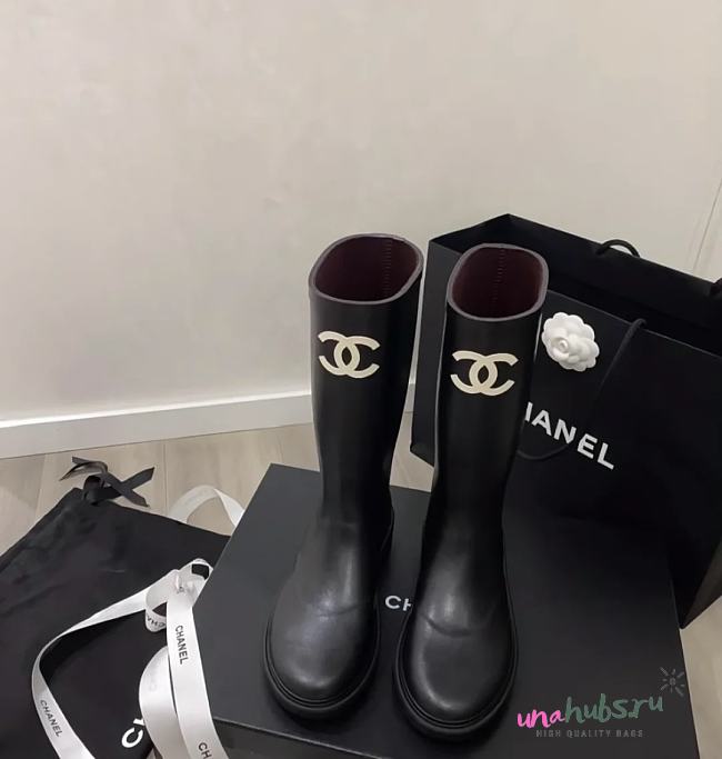 Chanel Black Boot - 1