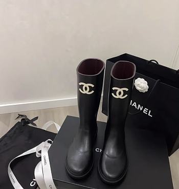Chanel Black Boot