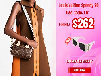 Louis Vuitton 20 pink strap speedy 