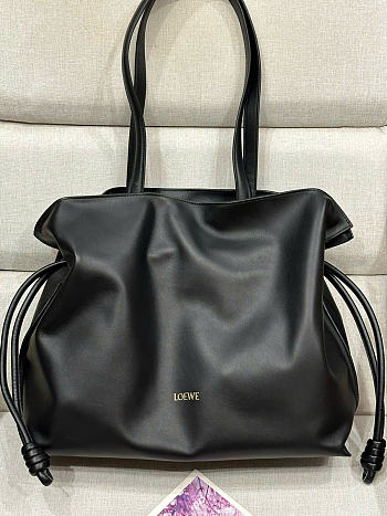 Loewe Large Flamenco Black Bag 38x29x14cm