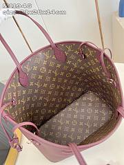 Louis Vuitton LV Neverfull Inside Out MM Wine 31x28x14cm - 4