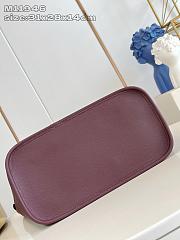 Louis Vuitton LV Neverfull Inside Out MM Wine 31x28x14cm - 2