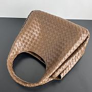 Bottega Veneta Large Campana Bag Brown 39x24x18.5cm - 5