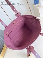 Louis Vuitton LV All In One PM Bag Red Wine 40x22x15cm - 5