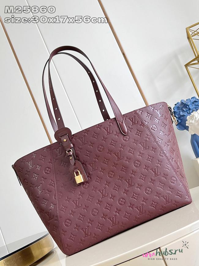 Louis Vuitton LV All In One MM Red Wine 56x30x17cm - 1