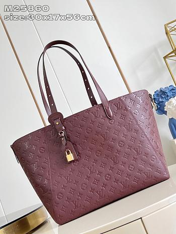 Louis Vuitton LV All In One MM Red Wine 56x30x17cm