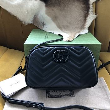 Gucci Marmont Bag Black 24x7x13cm