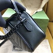 Gucci Marmont Bag Black 24x7x13cm - 4