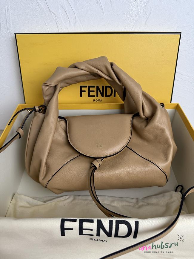 Fendi Spy Small Beige leather bag 32x18x12cm - 1