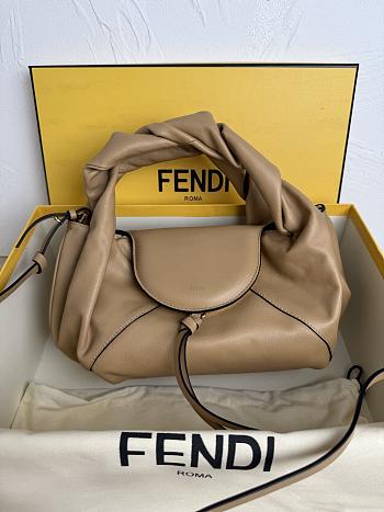Fendi Spy Small Beige leather bag 32x18x12cm