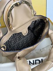 Fendi Spy Small Beige leather bag 32x18x12cm - 3