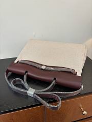 Hermes Noir Toile Herbag Zip 31 CM  - 4