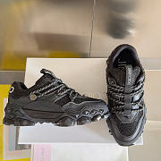 Jimmy Choo Diamond X II F Black Leather Trainers Sneaker - 1