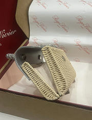 Roger Vivier Jewel Efflorescence Mini Bag Silver 19x13x4cm - 2