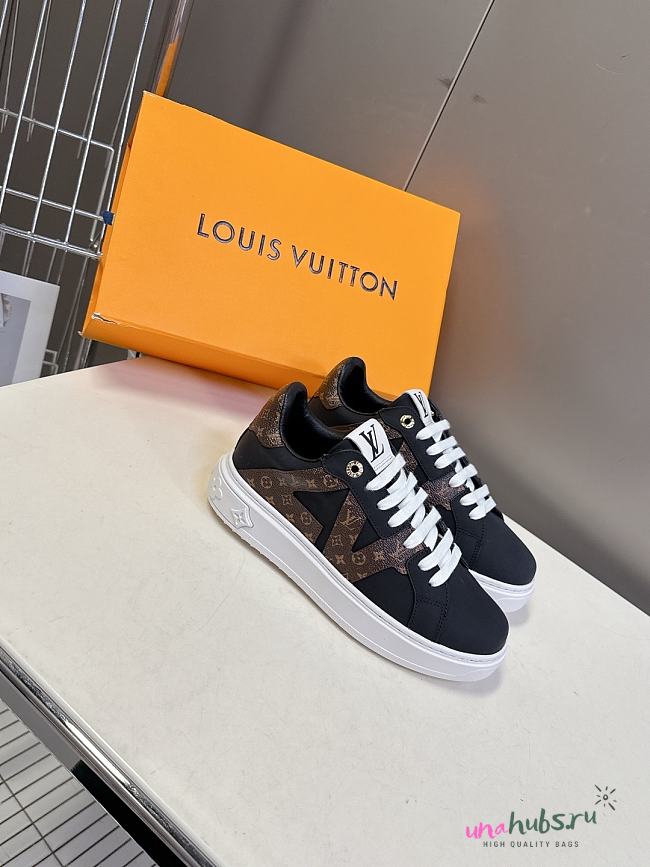 Louis Vuitton LV Time Out Black Sneaker - 1