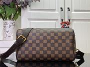Louis Vuitton Speedy 25 Bag Damier Brown 25x15x15cm - 5