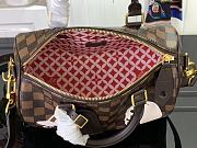 Louis Vuitton Speedy 25 Bag Damier Brown 25x15x15cm - 4