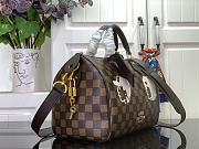 Louis Vuitton Speedy 25 Bag Damier Brown 25x15x15cm - 3