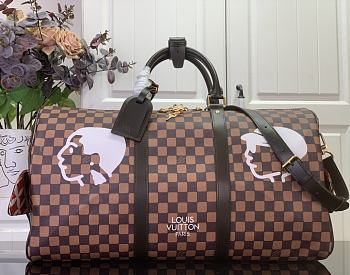 Louis Vuitton Keepall Bandoulière 50 Damier 50x29x23cm